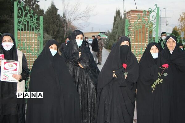 مراسم گرامیداشت دومین سالگرد شهادت حاج قاسم سلیمانی و ابومهدی المهندس در شهرک خاورشهر
