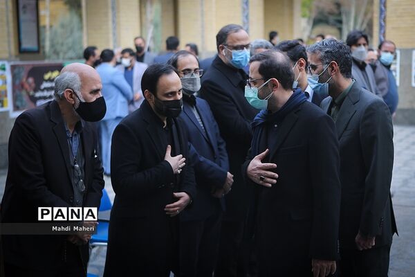 مراسم ترحیم فرزند سخنگوی دولت