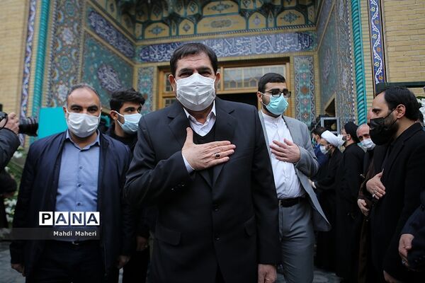 مراسم ترحیم فرزند سخنگوی دولت