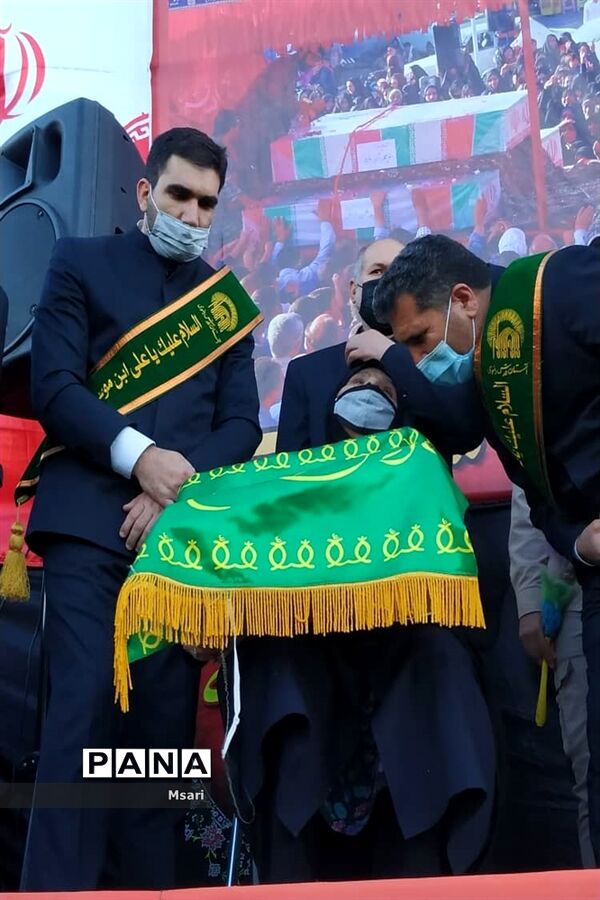 شاهین شهر قدمگاه شهیدان ۸سال دفاع مقدس