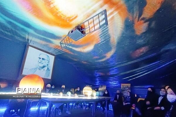 بازدید دانش‌آموزان مدارس قم از کارگاه نجوم هنرستان صباری