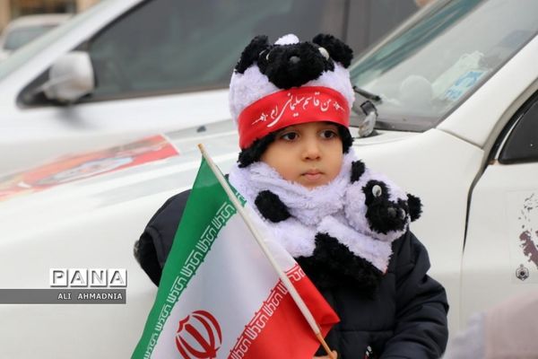 کاروان خودرویی به مناسبت سالگرد شهادت سردار سلیمانی در قم