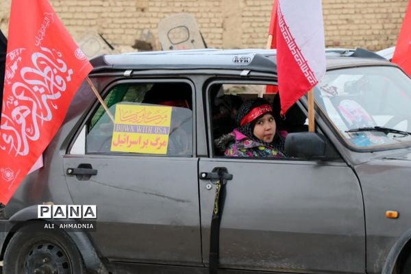 کاروان خودرویی به مناسبت سالگرد شهادت سردار سلیمانی در قم