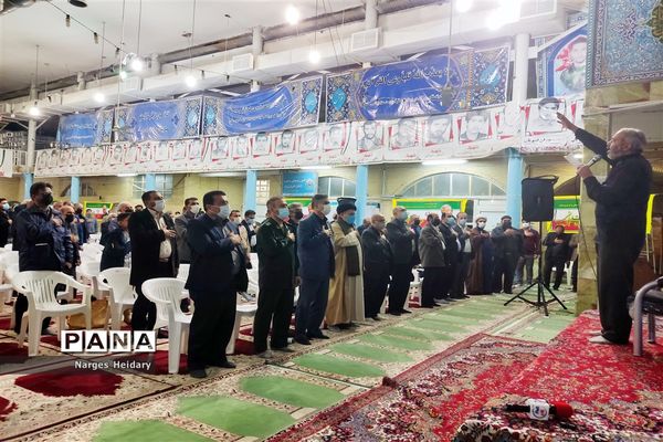 آیین گرامیداشت دومین سالگرد شهادت سپهبد شهید حاج قاسم سلیمانی در امیدیه