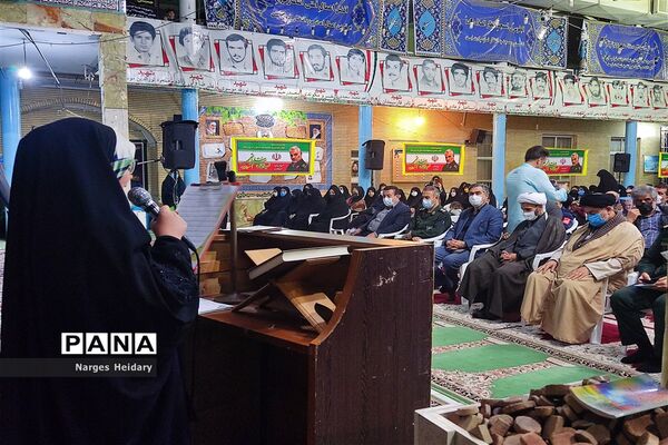 آیین گرامیداشت دومین سالگرد شهادت سپهبد شهید حاج قاسم سلیمانی در امیدیه