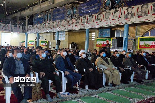 آیین گرامیداشت دومین سالگرد شهادت سپهبد شهید حاج قاسم سلیمانی در امیدیه