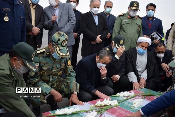 استقبال از 4شهید گمنام