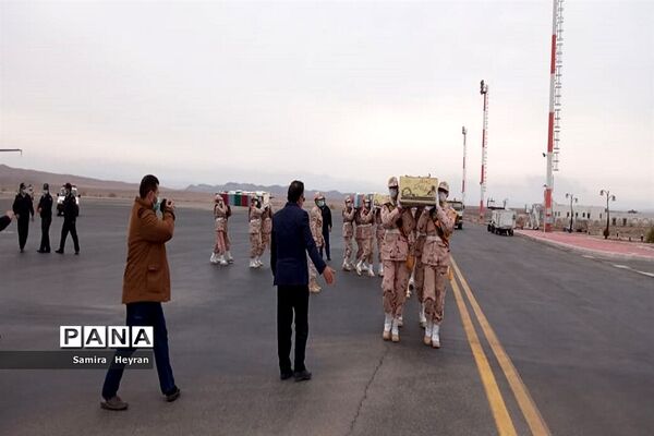 استقبال از 4شهید گمنام