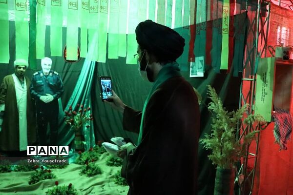گرامیداشت دومین سالروز شهادت سردار سلیمانی در ناحیه ۲ شیراز