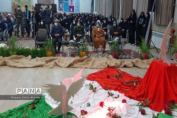 یادواره شهید حاج قاسم سلیمانی در ناحیه 7 مشهد مقدس