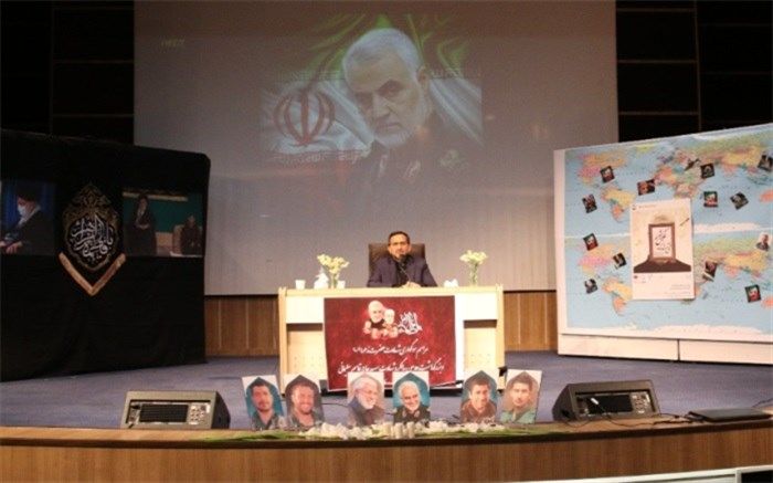 بزرگداشت دومین سالگرد شهادت سپهبد سلیمانی در دانشکده رفاه