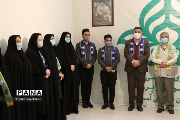 مراسم  گرامیداشت دومین سالگرد شهادت سردار شهید حاج قاسم سلیمانی در سازمان دانش آموزی خراسان رضوی