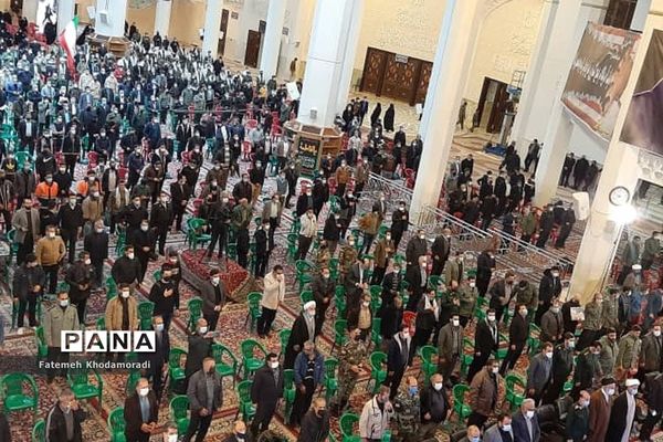 مراسم سالگرد شهادت سردار شهید حاج قاسم سلیمانی در شیراز