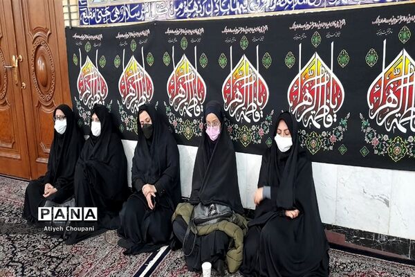آیین بزرگداشت شهید حاج قاسم سلیمانی در خیریه آبشار عاطفه‌ها منطقه ۱۴