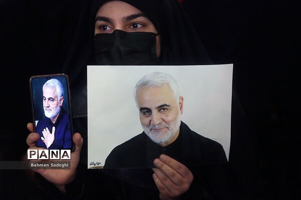 مراسم دومین سالگرد شهادت سردار سلیمانی در مصلی تهران