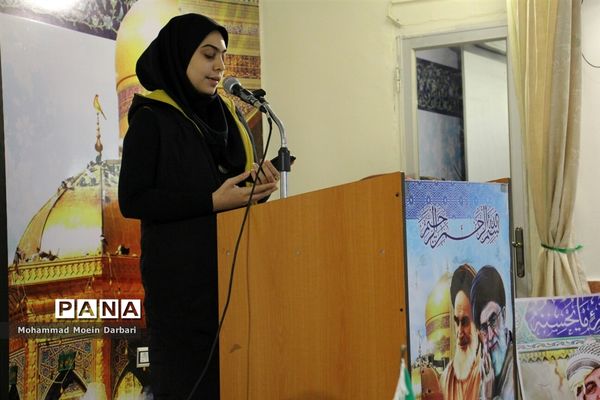 برگزاری شب شعر آیینی سلسله شهادت در آموزش و پرورش ناحیه سه مشهد