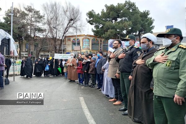 بزرگداشت دومین سالگرد شهادت حاج قاسم سلیمانی در میدان مرکزی کاشمر