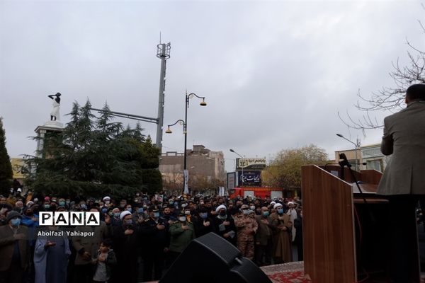 بزرگداشت دومین سالگرد شهادت حاج قاسم سلیمانی در میدان مرکزی کاشمر