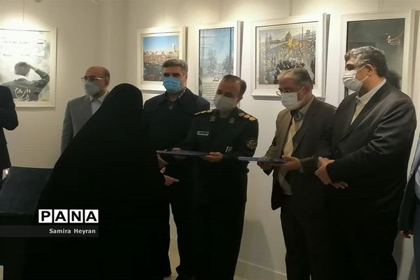 افتتاح نمایشگاه سردار دلها در سالن استاد مهدی اسماعیلی مود اداره‌کل فرهنگ و ارشاد اسلامی استان خراسان جنوبی
