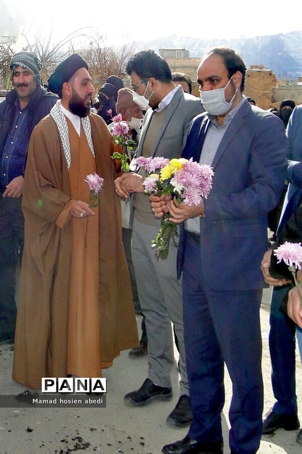 تشییع پیکر شهدای تازه تفحص شده دوران هشت سال دفاع مقدس در چرمهین استان اصفهان