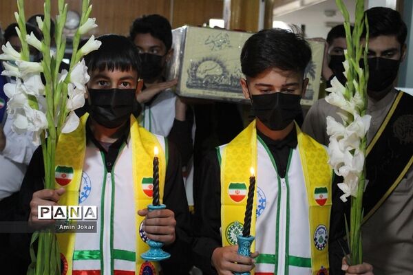 مراسم بزرگداشت دومین سالگرد شهادت سردار سلیمانی در اداره‌کل آموزش و پرورش فارس