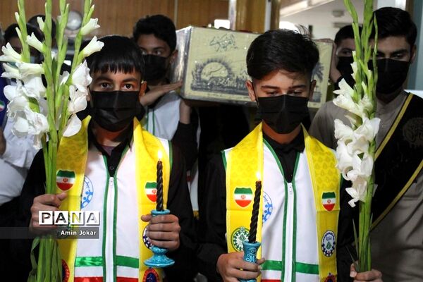 مراسم بزرگداشت دومین سالگرد شهادت سردار سلیمانی در اداره‌کل آموزش و پرورش فارس