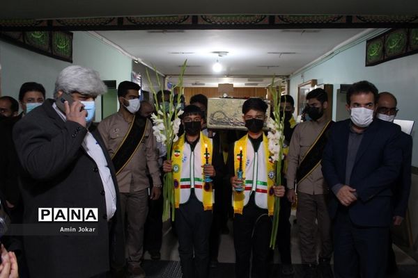 مراسم بزرگداشت دومین سالگرد شهادت سردار سلیمانی در اداره‌کل آموزش و پرورش فارس
