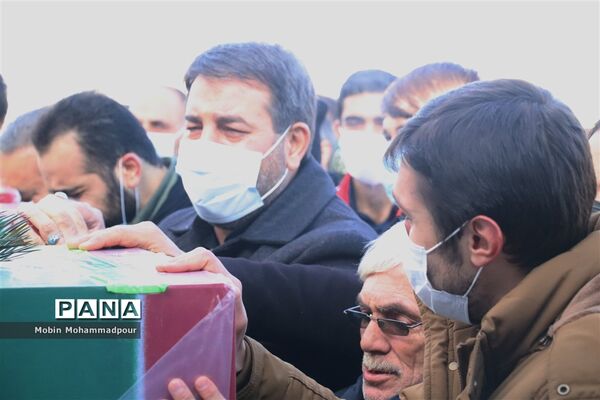 مراسم استقبال از پیکرهای مطهر۳ شهید گمنام در تبریز