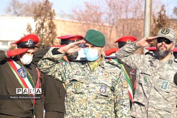 مراسم استقبال از پیکرهای مطهر۳ شهید گمنام در تبریز