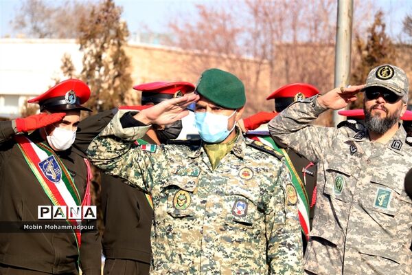 مراسم استقبال از پیکرهای مطهر۳ شهید گمنام در تبریز