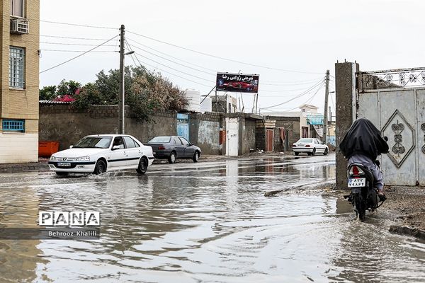 سیل در شهر کنارک استان سیستان و بلوچستان