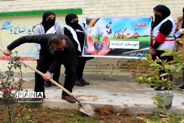 آیین گرامیداشت روز درختکاری و هفته منابع طبیعی در خوزستان