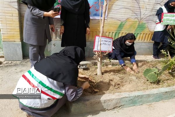 آیین گرامیداشت روز درختکاری و هفته منابع طبیعی در خوزستان