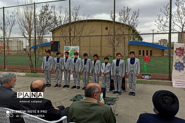 مراسم روز درختکاری درکانون فرهنگی هنری رشد قزوین