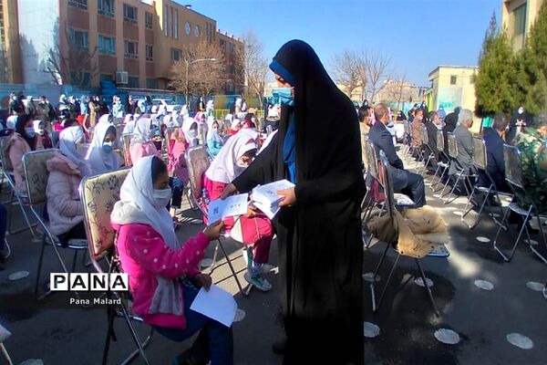 مراسم روز درختکاری و جشن نیکوکاری در مدارس ملارد