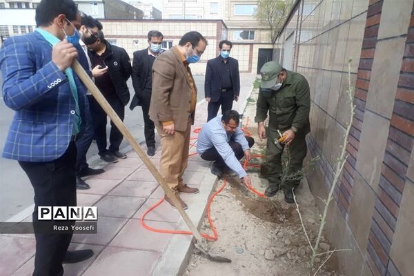 مراسم روز درختکاری در شهریار