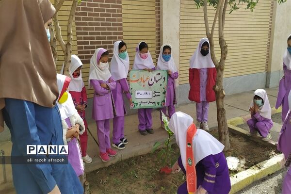 حضور پیشتازان اندیمشکی درپویش جشن تولد زمین