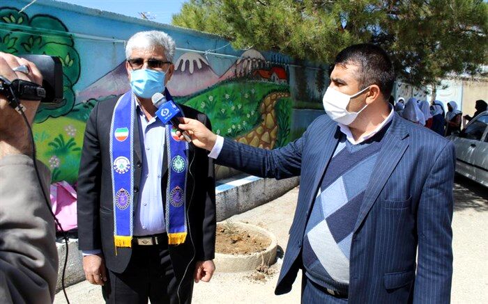کاشت نهال نمونه‌ای عملی از اجرای فضیلت‌های تشکیلاتی سازمان دانش‌آموزی است