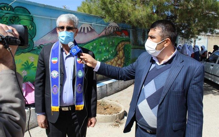 کاشت نهال نمونه‌ای عملی از اجرای فضیلت‌های تشکیلاتی سازمان دانش‌آموزی است