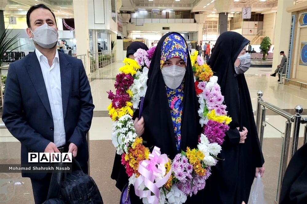 آیین استقبال از دانش‌آموز پیشتاز قرآنی جهان اسلام در اهواز