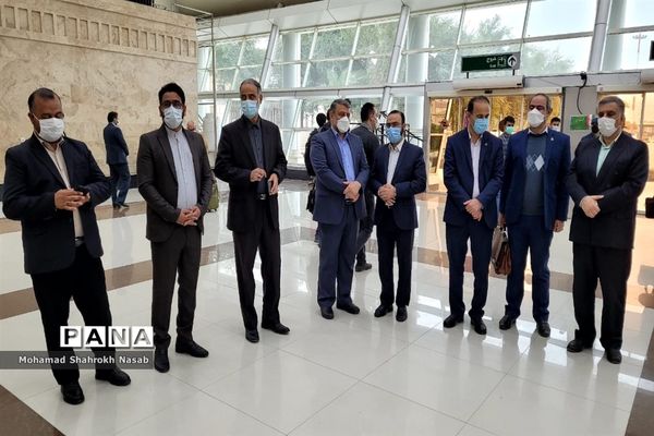 آیین استقبال از دانش‌آموز پیشتاز قرآنی جهان اسلام در اهواز