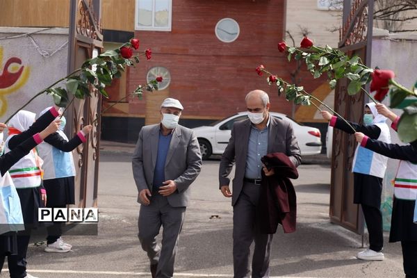 کاشت نهال میوه در روز درختکاری