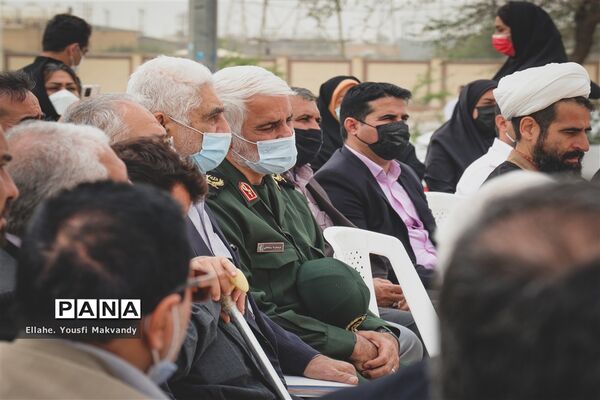 رونمایی از تندیس شهید سپهبد حاج قاسم سلیمانی در شهرستان امیدیه