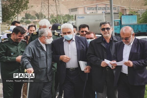 رونمایی از تندیس شهید سپهبد حاج قاسم سلیمانی در شهرستان امیدیه