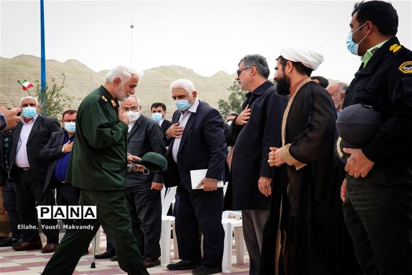 رونمایی از تندیس شهید سپهبد حاج قاسم سلیمانی در شهرستان امیدیه