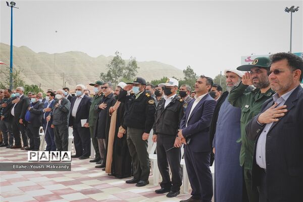 رونمایی از تندیس شهید سپهبد حاج قاسم سلیمانی در شهرستان امیدیه