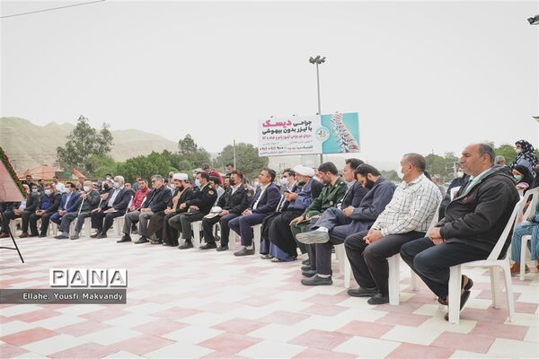 رونمایی از تندیس شهید سپهبد حاج قاسم سلیمانی در شهرستان امیدیه