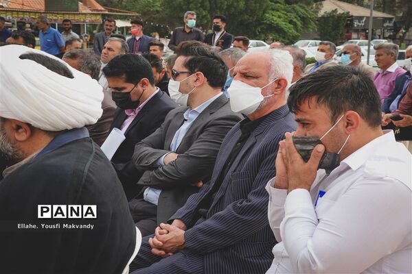 رونمایی از تندیس شهید سپهبد حاج قاسم سلیمانی در شهرستان امیدیه