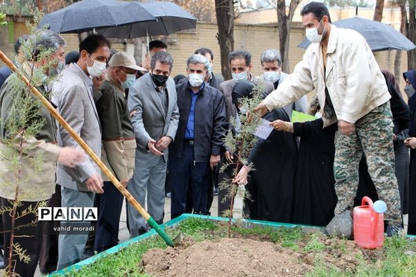 مراسم هفته درختکاری در کرمانشاه