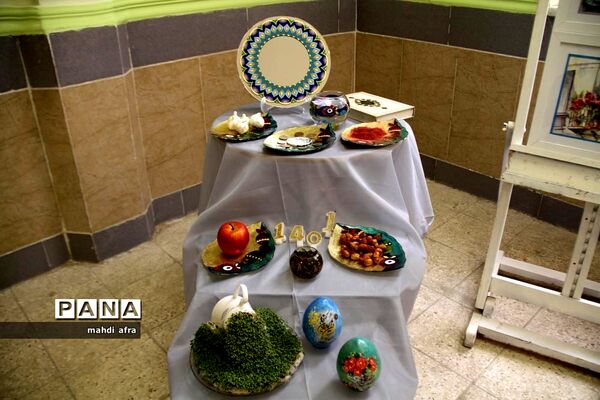 نمایشگاه خانواده ایرانی، تولیدات ایرانی در هنرستان فرزانگان شهرستان بهبهان